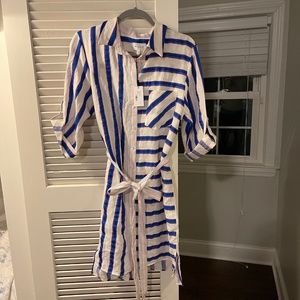 Milly linen dress/cover up NWT
